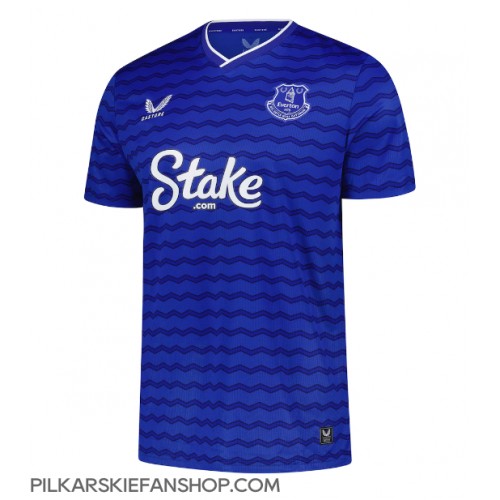 Koszulka piłkarska Everton Vitaliy Mykolenko #16 Strój Domowy 2025-26 tanio Krótki Rękaw Koszulka piłkarska Everton Vitaliy Mykolenko #16 Strój Domowy 2025-26 tanio Krótki Rękaw